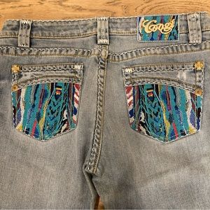 Vintage  Y2K COOGI Embroidered Jeans 5/6